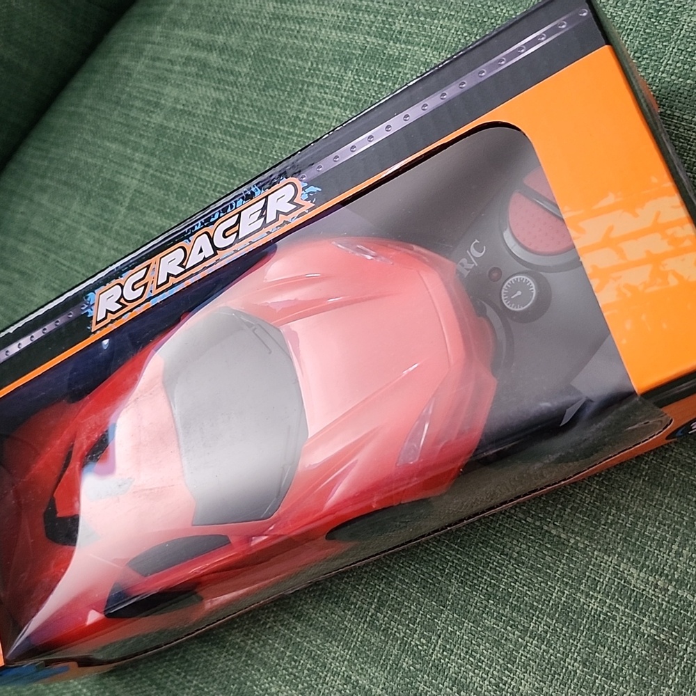 RC Racer Red Remote Control Car - Picture 2 of 6